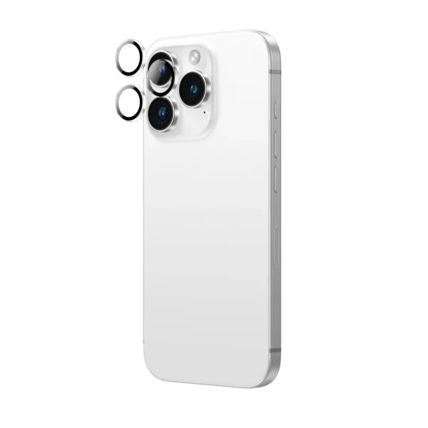 AmazingThing AR 3 Lens Glass Full Clear Tempered Glass for iPhone 16 Pro / 16 Pro Max - Transparenteng