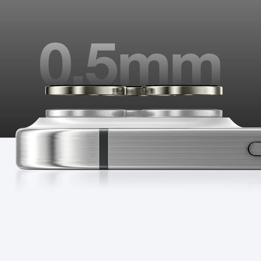 AmazingThing AR 3 Lens Glass Full Clear Tempered Glass for iPhone 16 Pro / 16 Pro Max - Transparenteng
