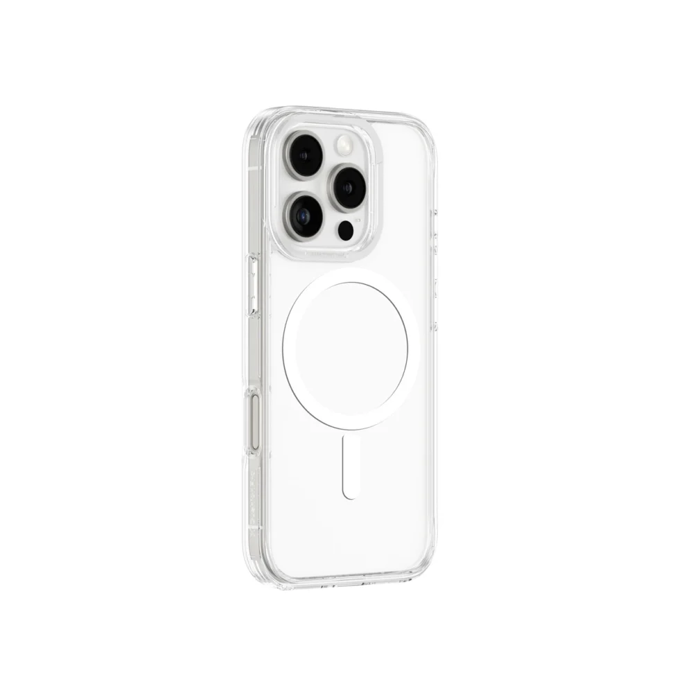 AmazingThing Minimal Mag Case with Magnetic Ring for iPhone 16 Pro - Transparenteng