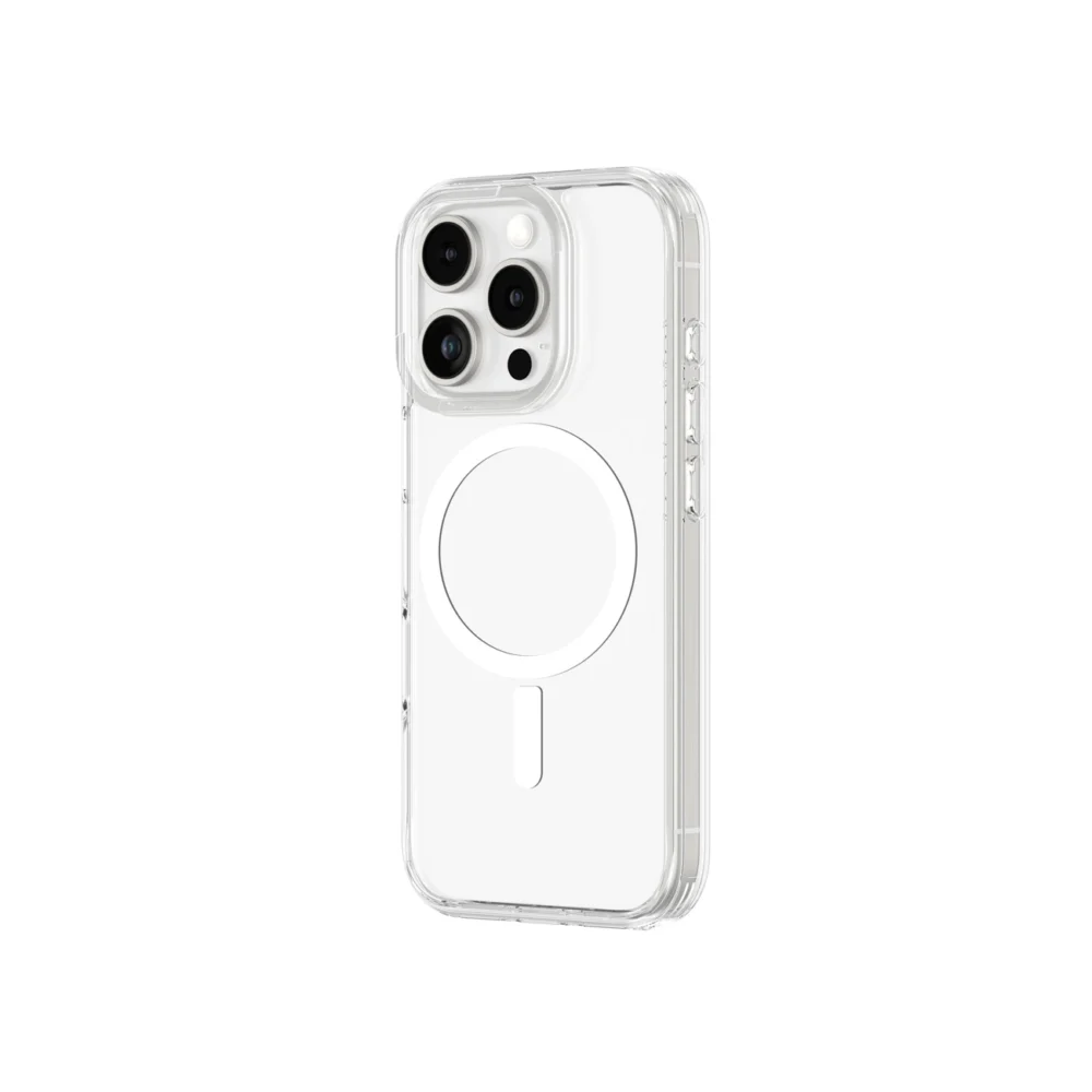 AmazingThing Minimal Mag Case with Magnetic Ring for iPhone 16 Pro - Transparenteng