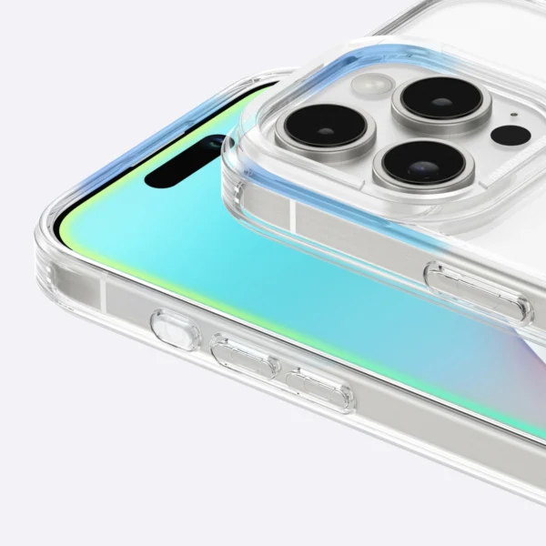 AmazingThing Minimal Mag Case with Magnetic Ring for iPhone 16 Pro - Transparenteng