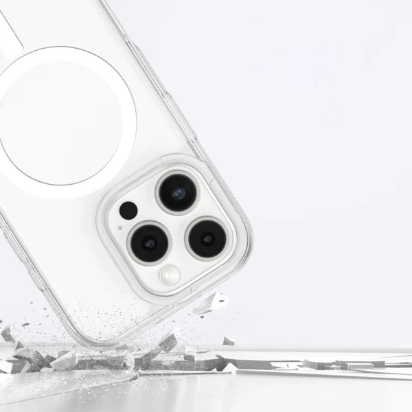 AmazingThing Minimal Mag Case with Magnetic Ring for iPhone 16 Pro - Transparenteng