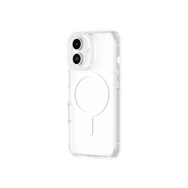 AmazingThing Minimal Mag Case with Magnetic Ring for iPhone 16 Plus - Transparenteng