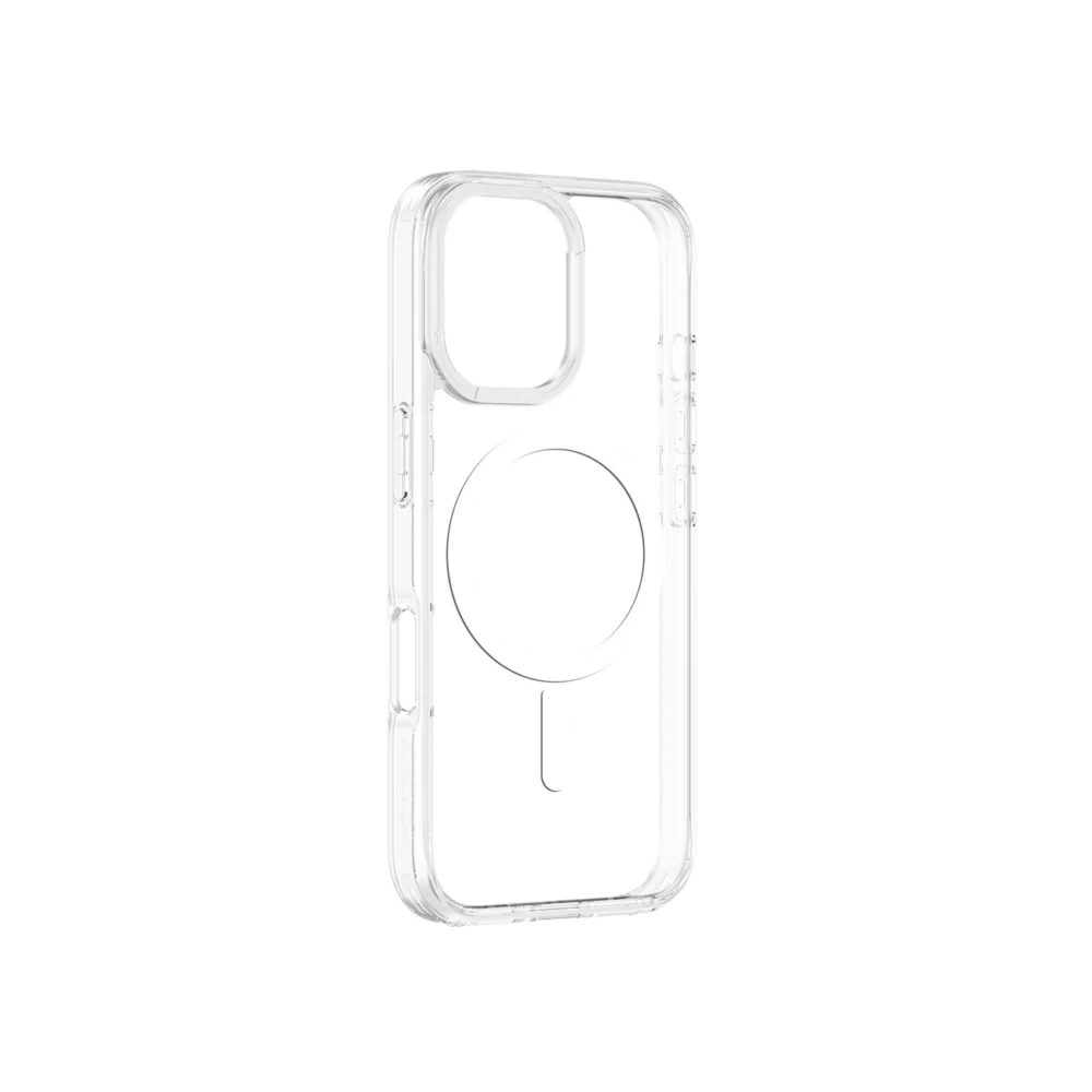 AmazingThing Minimal Mag Case with Magnetic Ring for iPhone 16 Plus - Transparenteng