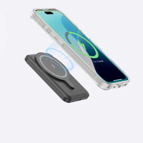 AmazingThing Minimal Mag Case with Magnetic Ring for iPhone 16 Plus - Transparenteng