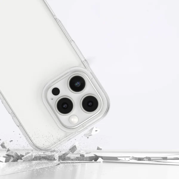 AmazingThing Minimal Case for iPhone 16 Pro Silicone Case - Transparenteng