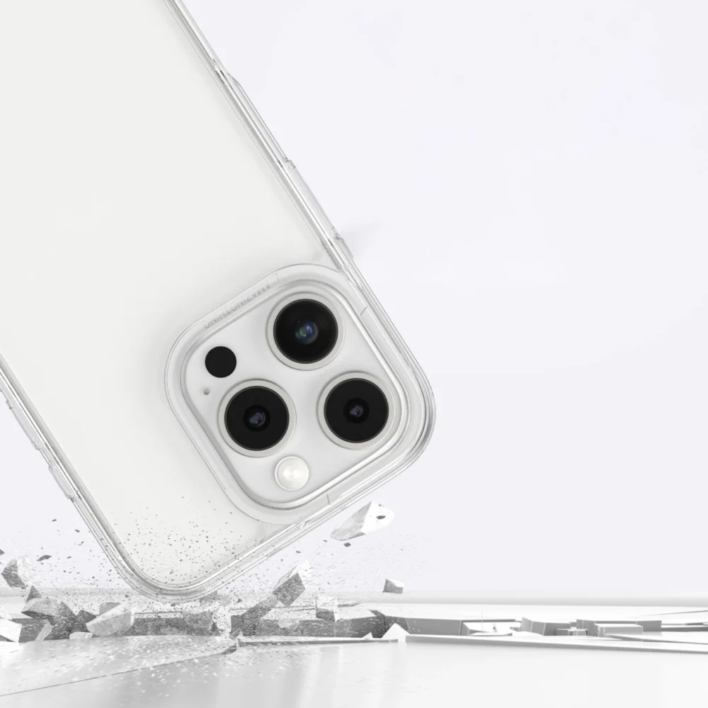 AmazingThing Minimal Case for iPhone 16 Pro Max Silicone Case - Transparenteng