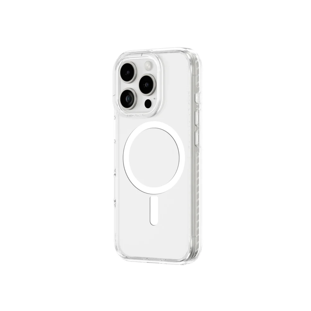 AmazingThing Titan Pro Mag Case with Magnetic Ring for iPhone 16 Pro - Transparenteng