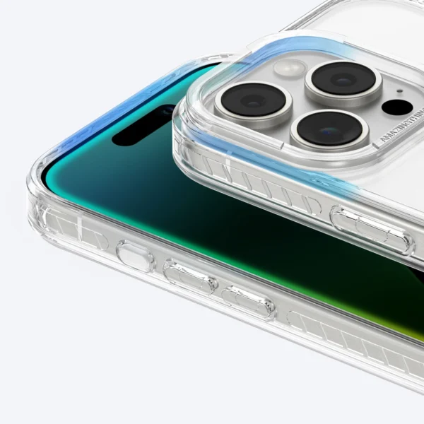 AmazingThing Titan Pro Mag Case with Magnetic Ring for iPhone 16 Pro - Transparenteng