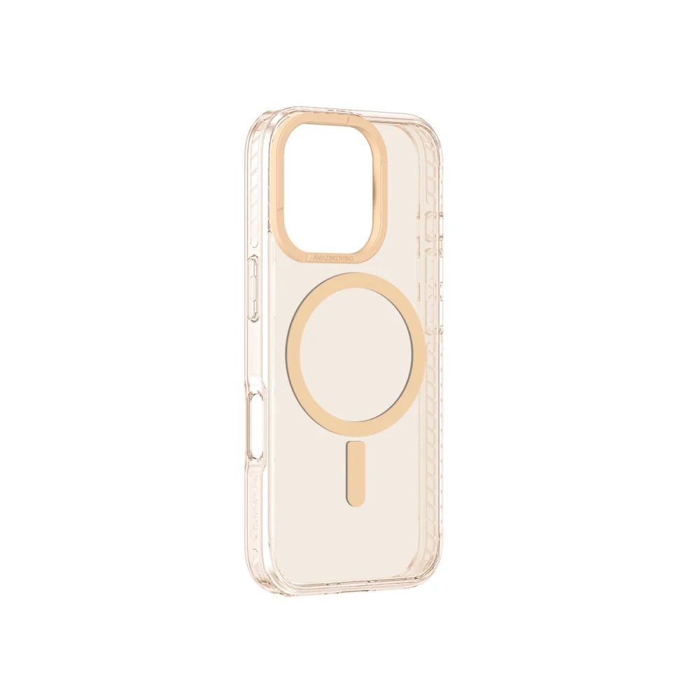 AmazingThing Titan Pro Mag Case with Magnetic Ring for iPhone 16 Pro Max - Rose Goldeng