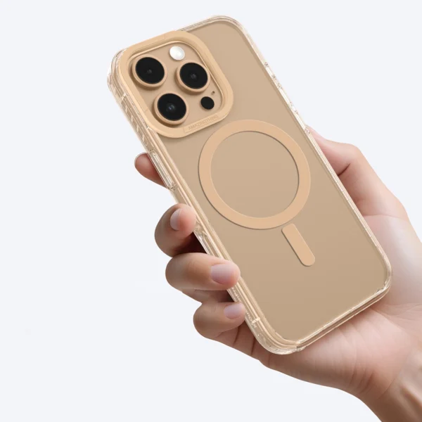 AmazingThing Titan Pro Mag Case with Magnetic Ring for iPhone 16 Pro Max - Rose Goldeng