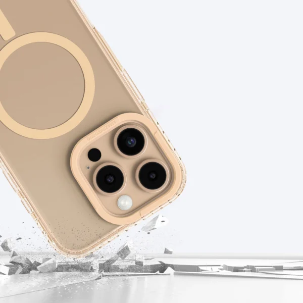 AmazingThing Titan Pro Mag Case with Magnetic Ring for iPhone 16 Pro Max - Rose Goldeng