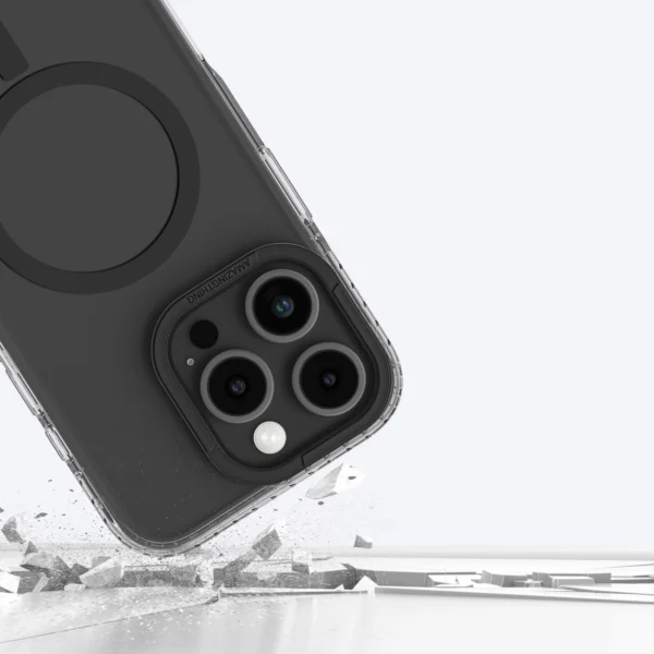 AmazingThing Titan Pro Mag Case with Magnetic Ring for iPhone 16 Pro - Blackeng