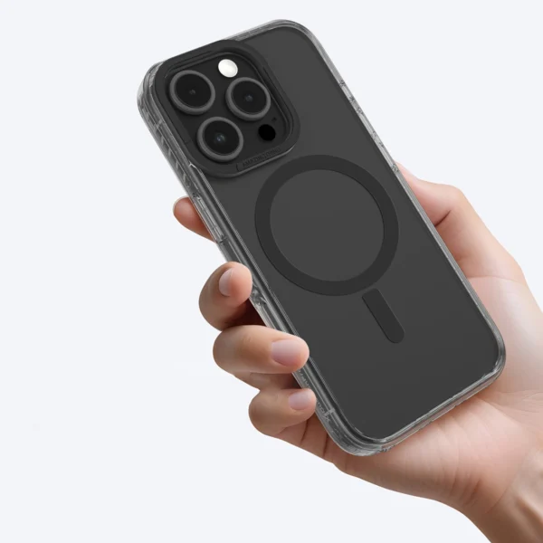 AmazingThing Titan Pro Mag Case with Magnetic Ring for iPhone 16 Pro Max - Blackeng