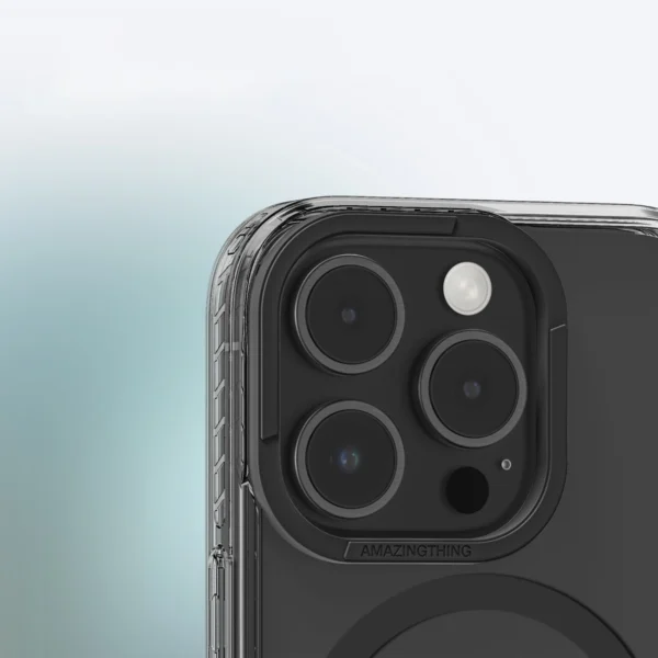 AmazingThing Titan Pro Mag Case with Magnetic Ring for iPhone 16 Pro Max - Blackeng