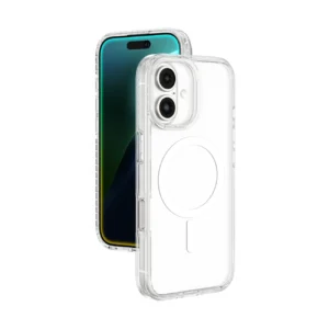 AmazingThing Titan Pro Mag Case with Magnetic Ring for iPhone 16 - Transparenteng
