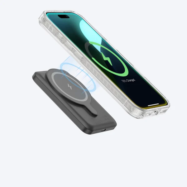 AmazingThing Titan Pro Mag Case with Magnetic Ring for iPhone 16 Plus - Transparenteng