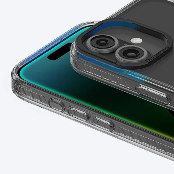 AmazingThing Titan Pro Mag Case with Magnetic Ring for iPhone 16 Plus - Blackeng