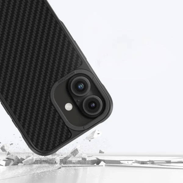 AmazingThing Titan Max Case with 1500D Aramid Fibers for iPhone 16 - Blackeng