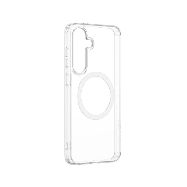 AmazingThing Minimal Mag Case with Magnetic Ring for Samsung Galaxy S25 - Transparenteng