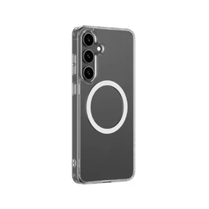 AmazingThing Minimal Mag Case with Magnetic Ring for Samsung Galaxy S25+ - Transparenteng