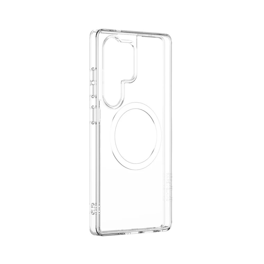 AmazingThing Minimal Mag Case with Magnetic Ring for Samsung Galaxy S25 Ultra - Transparenteng