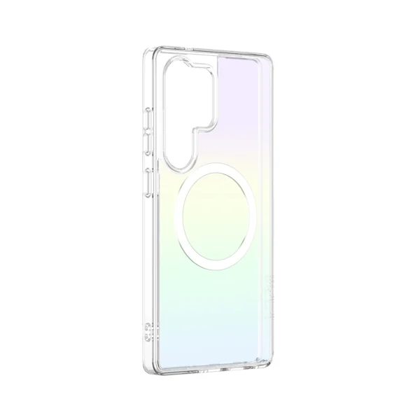 AmazingThing Minimal Mag Case with Magnetic Ring for Samsung Galaxy S25 Ultra - Iridescenteng