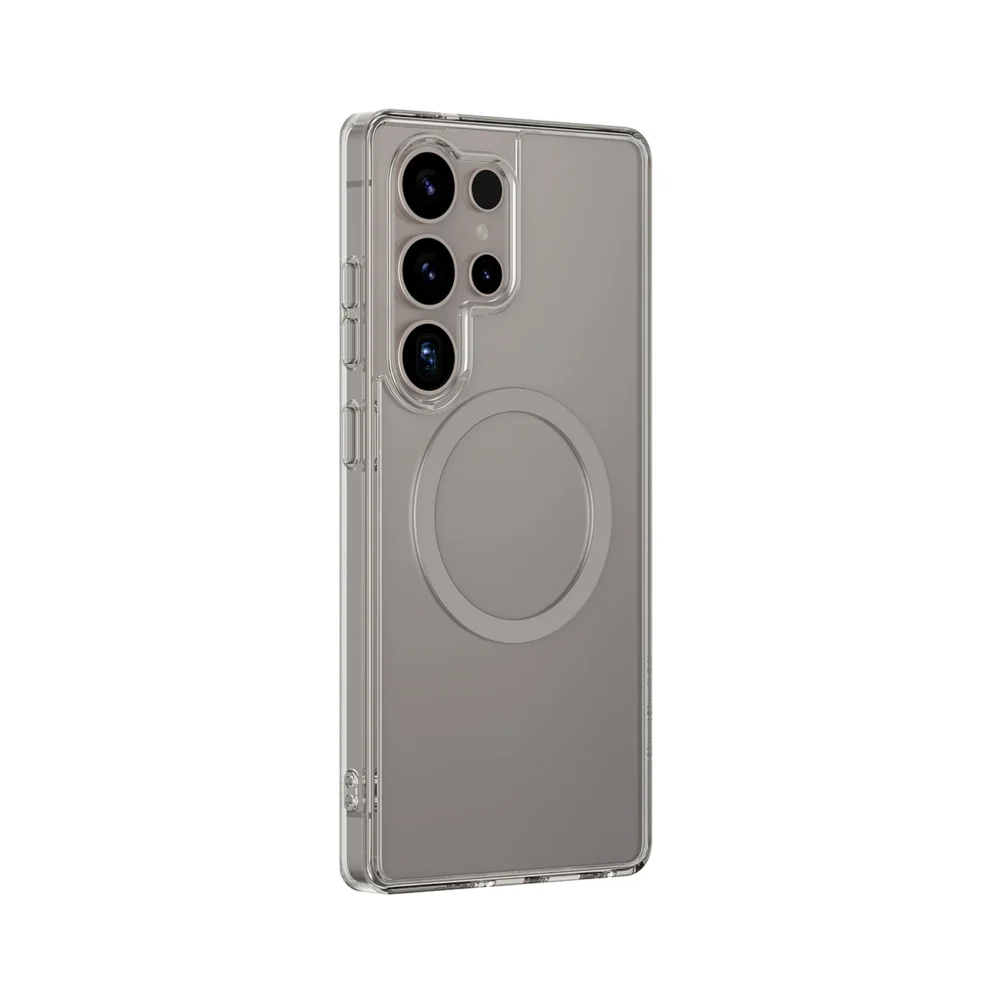 AmazingThing Minimal Mag Case with Magnetic Ring for Samsung Galaxy S25 Ultra - Grayeng