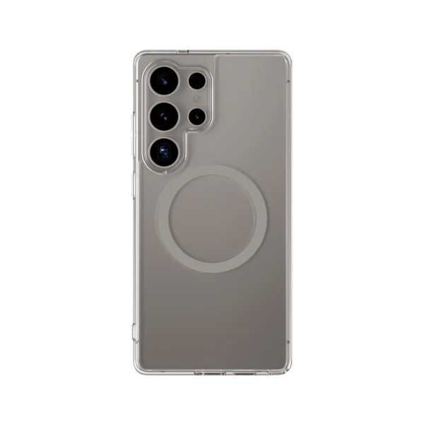 AmazingThing Minimal Mag Case with Magnetic Ring for Samsung Galaxy S25 Ultra - Grayeng