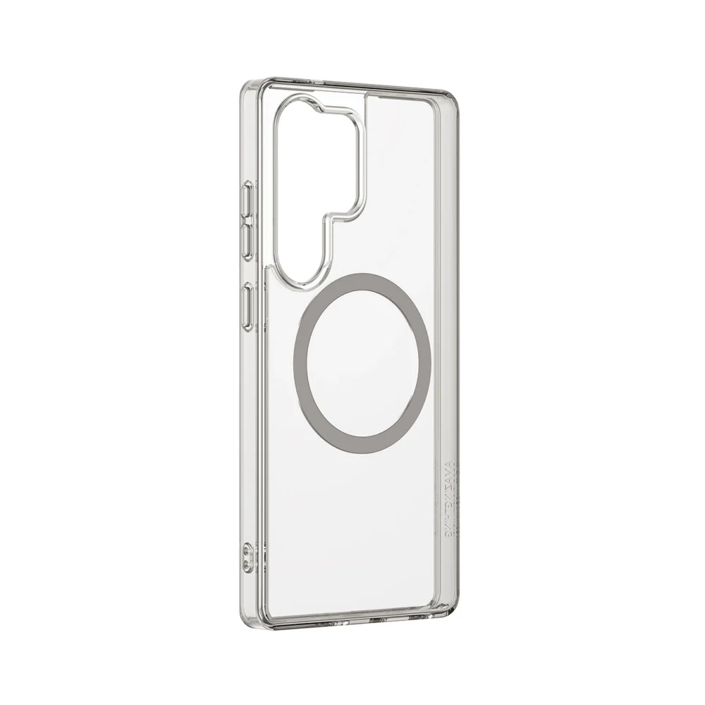 AmazingThing Minimal Mag Case with Magnetic Ring for Samsung Galaxy S25 Ultra - Grayeng