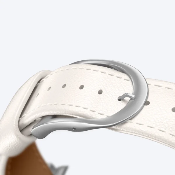AmazingThing Class Band Leather Strap for Apple Watch 45 / 46 / 49 mm - Light Beigeeng