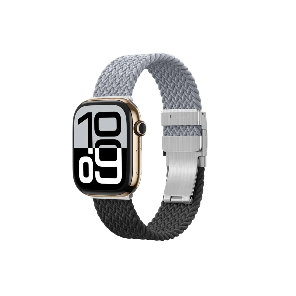 Set of 2 AmazingThing Blend Band for Apple Watch 45/46/49mm - Grey-Black/Greyeng