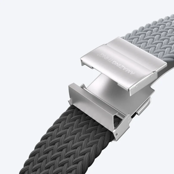 Set of 2 AmazingThing Blend Band for Apple Watch 45/46/49mm - Grey-Black/Greyeng