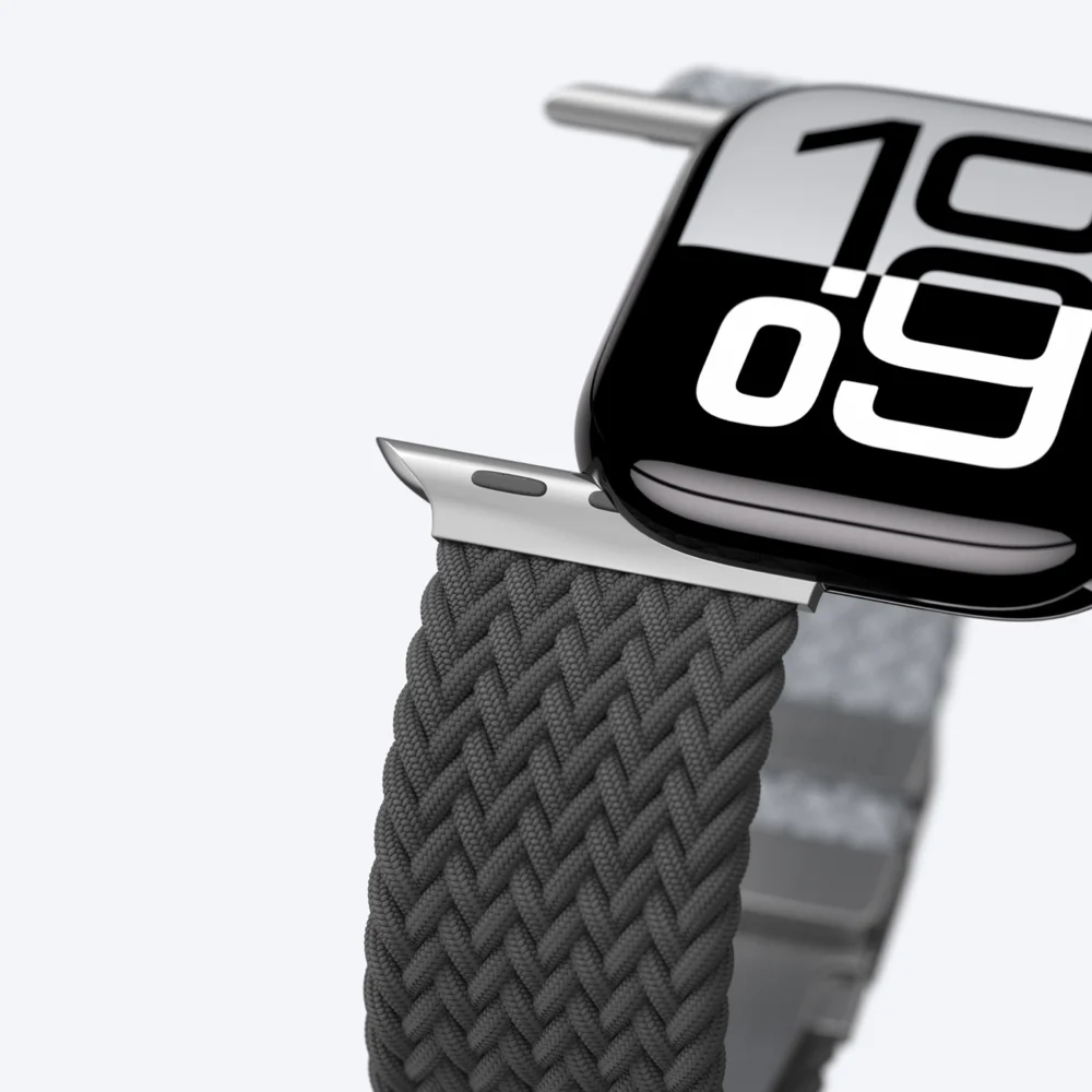 Set of 2 AmazingThing Blend Band for Apple Watch 45/46/49mm - Grey-Black/Greyeng