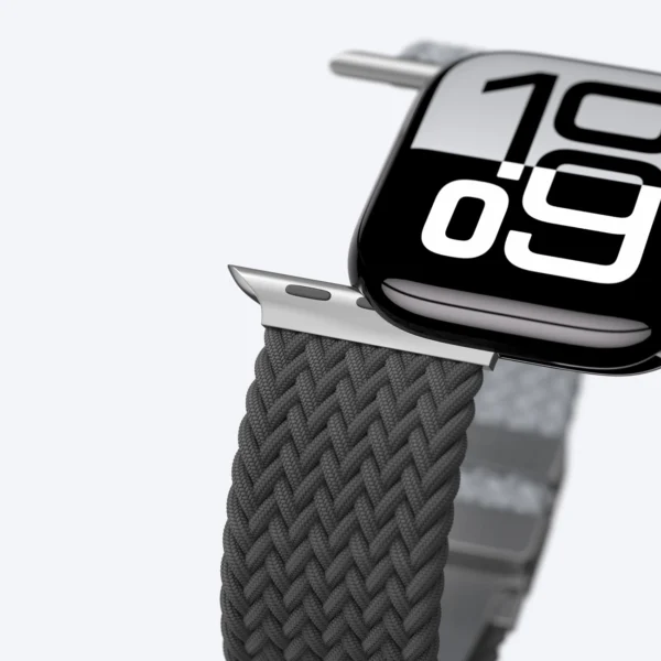 Set of 2 AmazingThing Blend Band for Apple Watch 45/46/49mm - Grey-Black/Greyeng