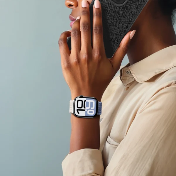 Set of 2 AmazingThing Blend Band for Apple Watch 45/46/49mm - Space Blue/Stellareng