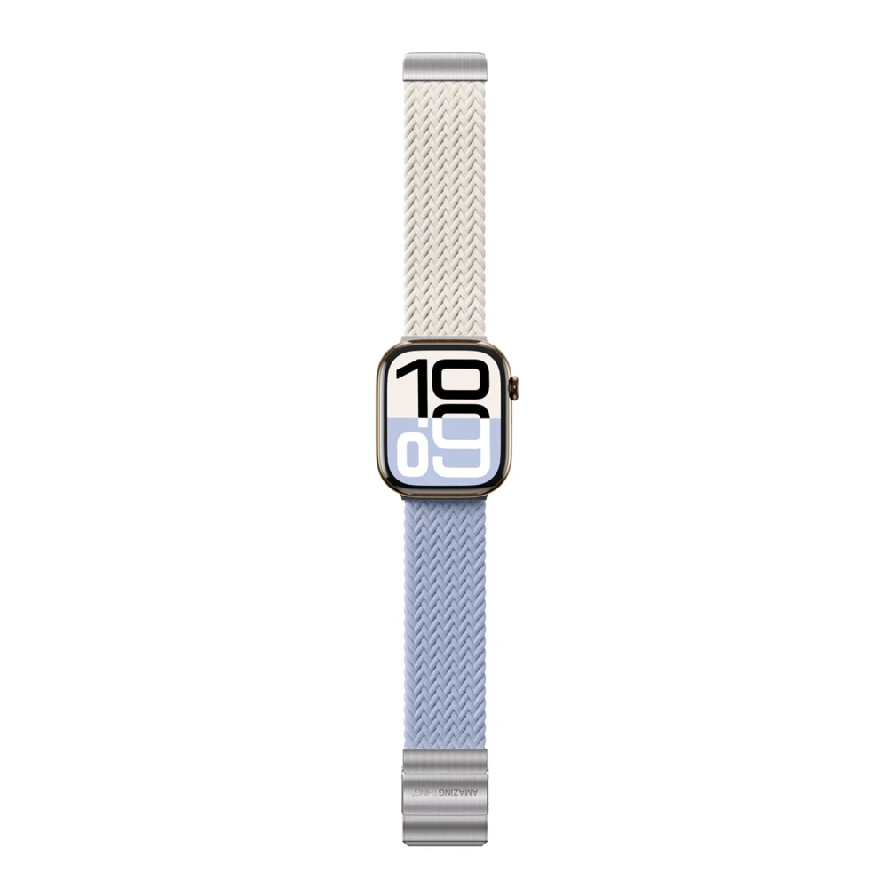 Set of 2 AmazingThing Blend Band for Apple Watch 45/46/49mm - Space Blue/Stellareng