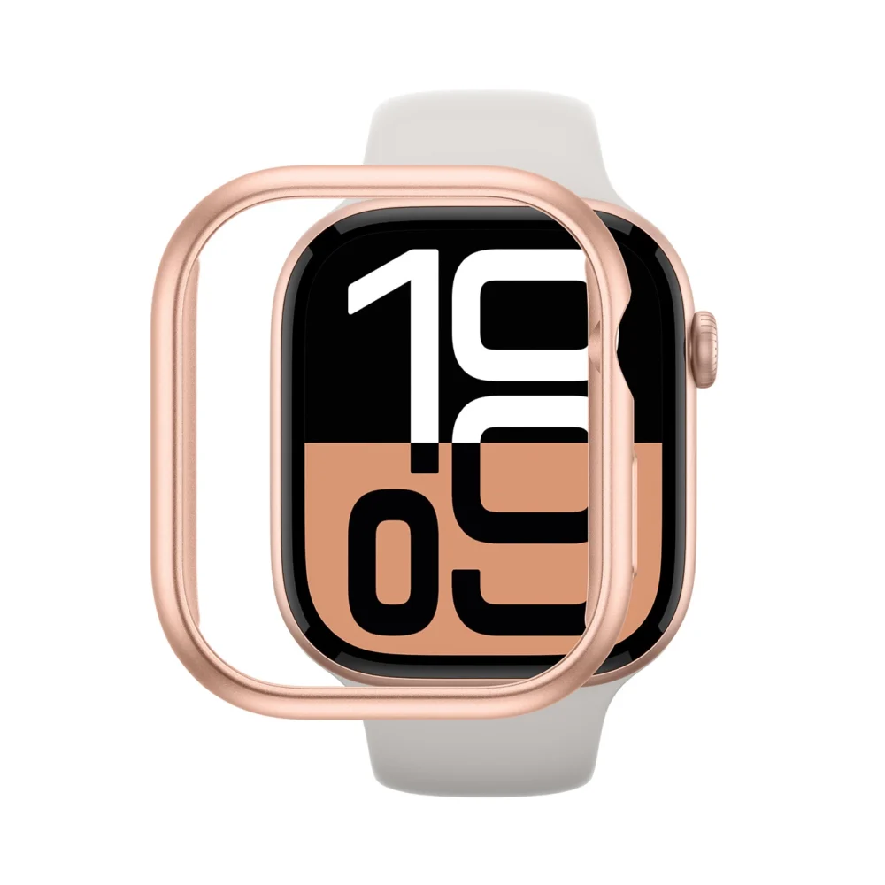 AmazingThing Minimal Case for Apple Watch 46mm – Rose Goldeng