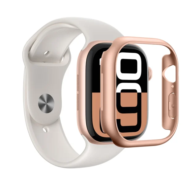 AmazingThing Minimal Case for Apple Watch 46mm – Rose Goldeng