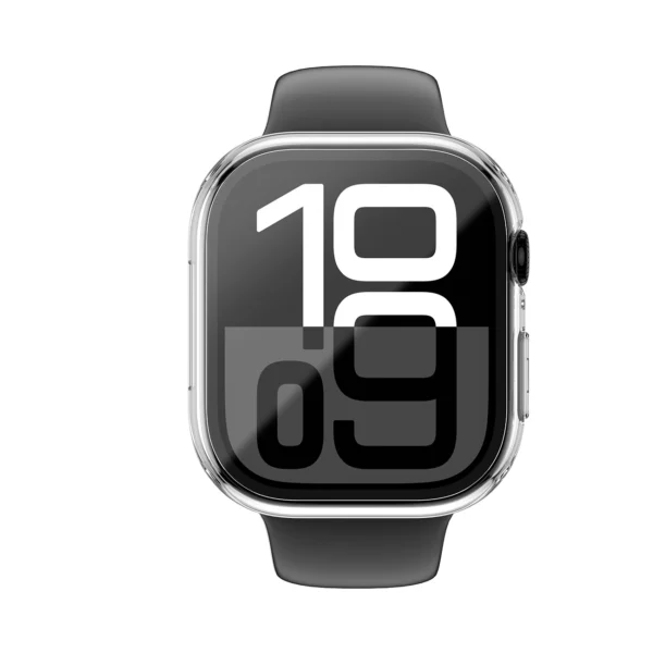 AmazingThing Radix Glass Case for Apple Watch 46mm - Cleareng