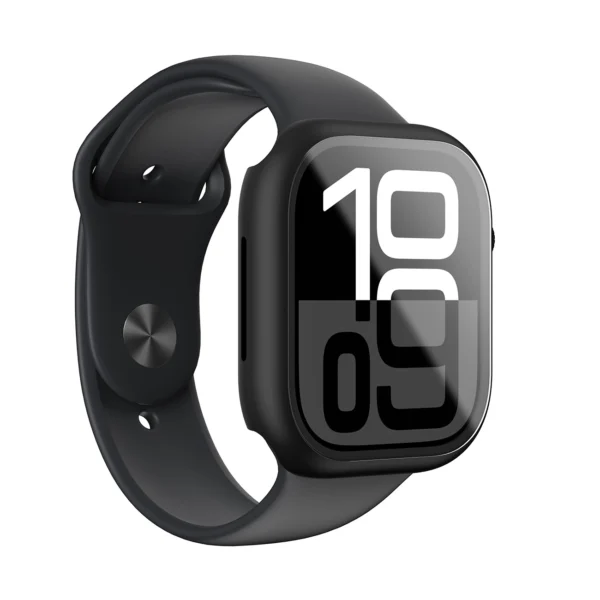 AmazingThing Radix Glass Case for Apple Watch 46mm – Blackeng