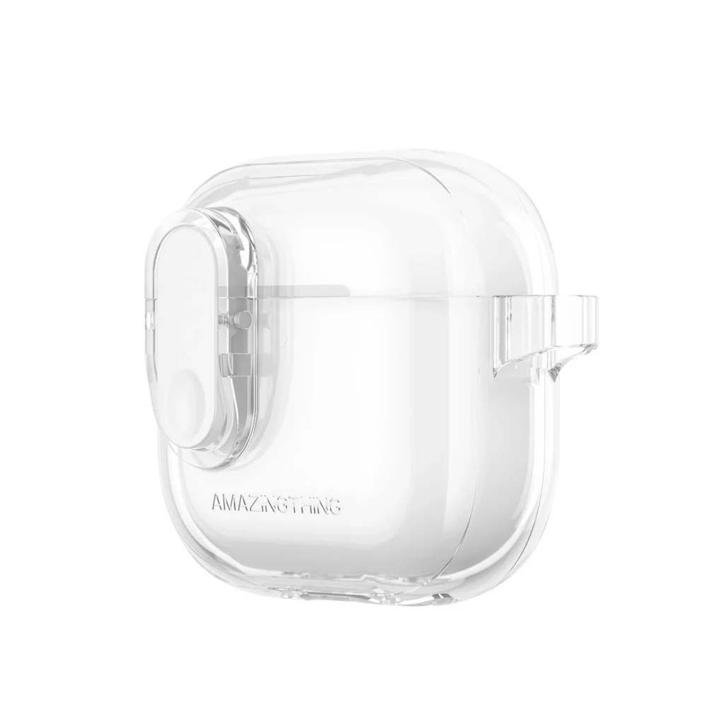 AmazingThing Minimal Case for AirPods 4 - Cleareng