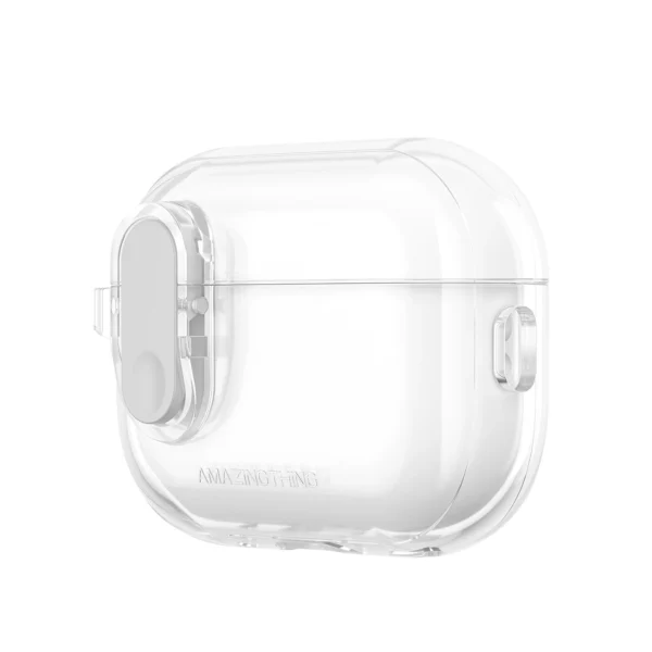 AmazingThing Minimal Case for AirPods Pro 2 Silicone Case - Transparenteng