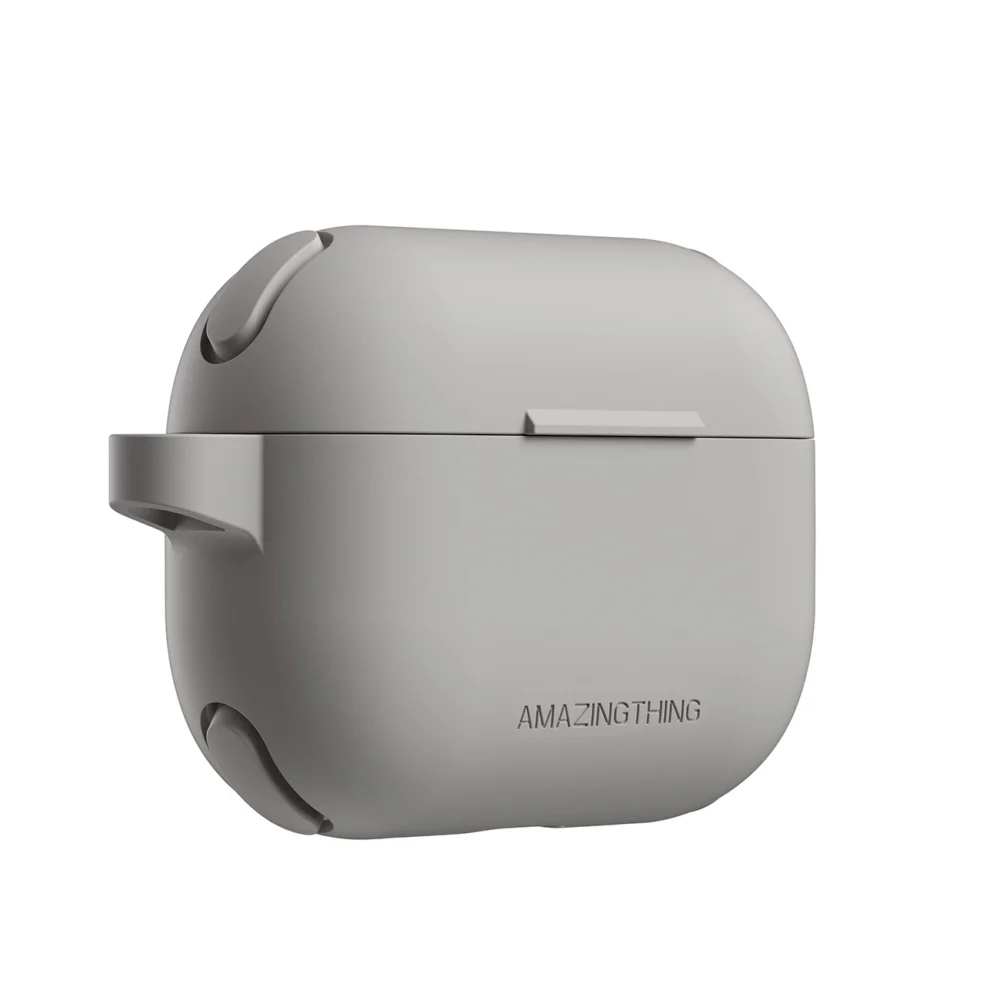 AmazingThing Omni Case for AirPods Pro 2 Silicone Case - Grayeng