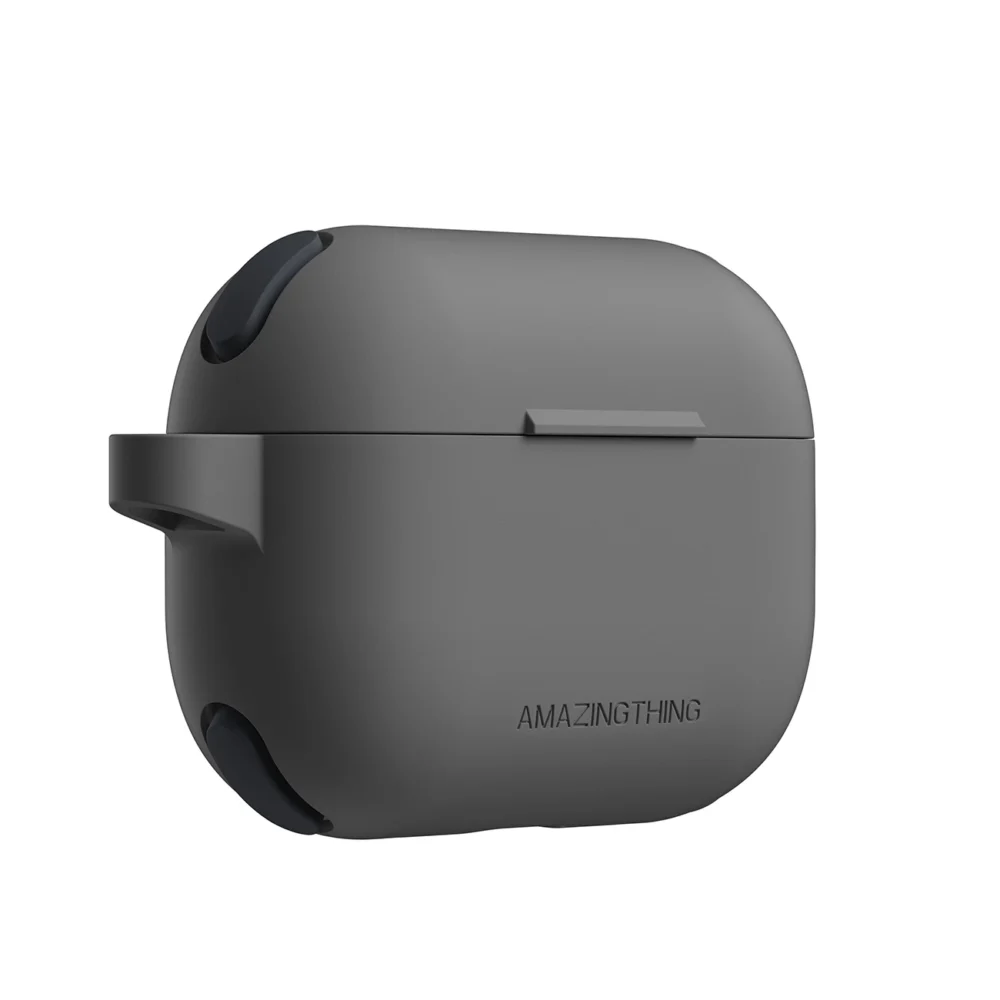 AmazingThing Omni Case for AirPods Pro 2 Silicone Case - Blackeng