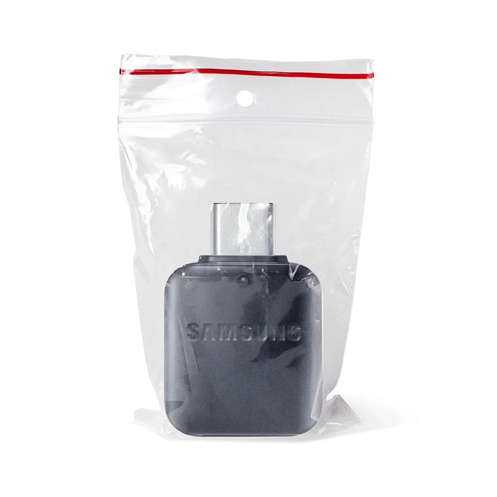 Samsung EE-UN930 USB-A to USB-C OTG Adapter (Bulk - Replacement Packaging) - Blackeng