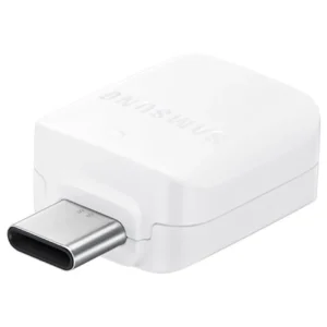 Samsung EE-UN930 USB-A to USB-C OTG Adapter (Bulk - Replacement Packaging) - Whiteeng