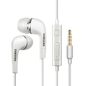 Samsung EHS64AVFWE Wired Headphones Mini Jack 3.5mm Stereo Hi-Fi (Bulk - Replacement Packaging) - Whiteeng