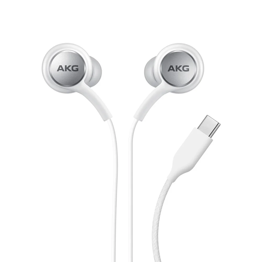 Samsung EO-IC100BWE USB-C Stereo Hi-Fi Wired Headphones (OOB Bulk - Replacement Packaging) - Whiteeng