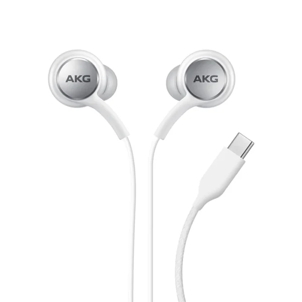 Samsung EO-IC100BWE USB-C Stereo Hi-Fi Wired Headphones (OOB Bulk - Replacement Packaging) - Whiteeng